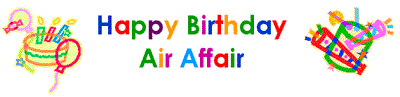 Happy Birthday Air Affair!
